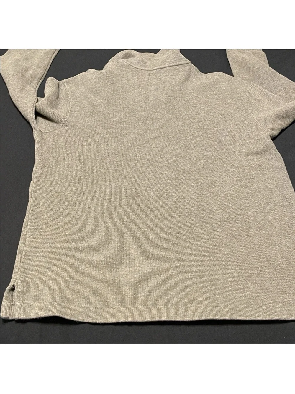 Polo Ralph Lauren Men's Gray Quarter-zip Pullover Sweatshirt Size M #golfwear